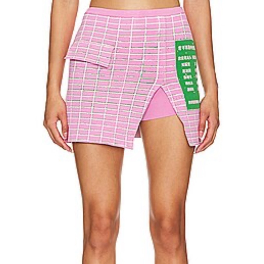 PH5 Revolve Pink Elia Plaid Women's Skort